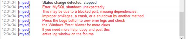 Name:  xampp-mysql-shutdown-unexpectedly.jpg
Views: 160
Size:  25.3 KB